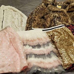Girl Coats size M and skirts size M7/8
